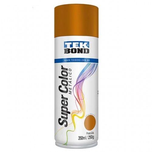 TINTA SPRAY TEKBOND METALICA COBRE 350ML  PC 1