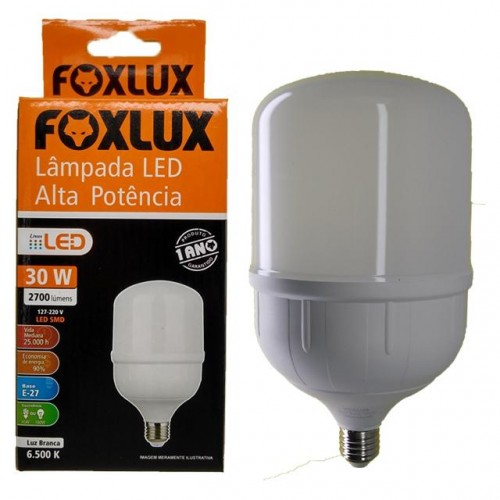 LAMP.LED  FOXLUX 30W 6500K  A. POTENCIA (BCO) PC 1