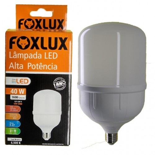 LAMP.LED  FOXLUX 40W 6500K  A. POTENCIA (BCO) PC 1