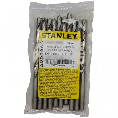 BROCA ACO RAPIDO STANLEY  3.00MM STA50030B PC 10