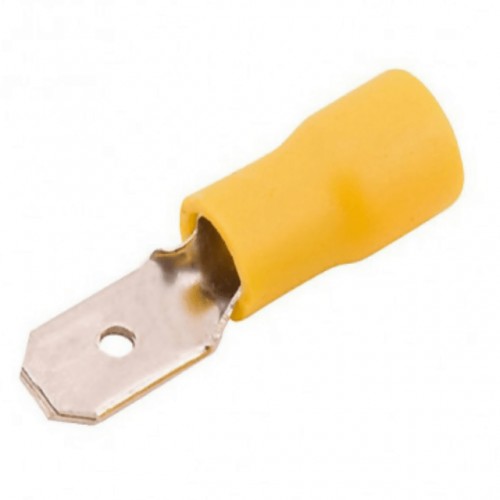 TERMINAL PRE-ISOL MACHO SFORPLAST 4.0X6.0MM AMARELO (C/100) 4794(9989) PT 1