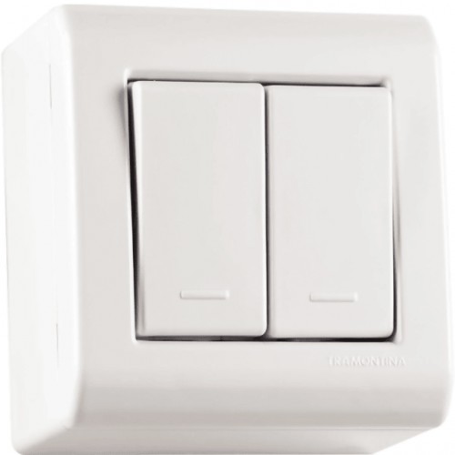 SIST.X TRAMONTINA LIZFLEX (A) 2 INT.SIMPLES C/CX (BCO) 57304011 PC 1 SIST.X TRAMONTINA LIZFLEX (A) 2 INT.SIMPLES C/CX (BCO) 57304011 PC 1