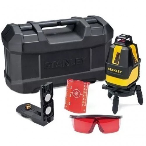 NIVEL A LASER STANLEY VERMELHO 4V360H 10M STHT77521-LA > PC 1