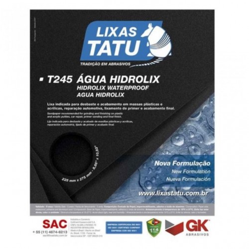 LIXA D AGUA TATU HIDROLIX 2500 PC 50