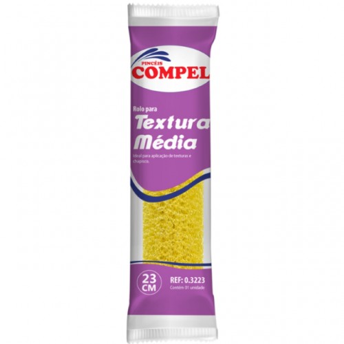 ROLO TEXTURA/CHAPISCO MEDIO COMPEL 23CM S/C 0.3223 PC 1 ROLO TEXTURA/CHAPISCO MEDIO COMPEL 23CM S/C 0.3223 PC 1