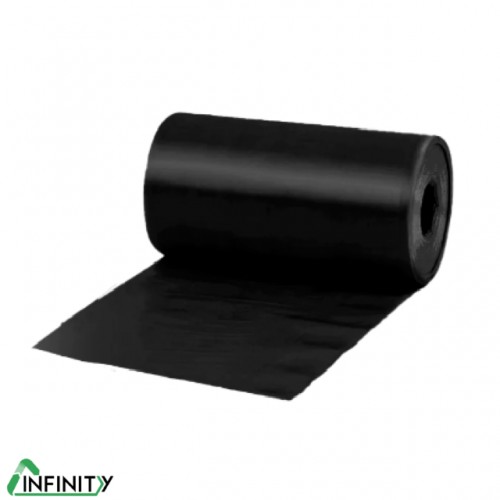 LONA PLAST. 4X100M X 15KG INFINITY PRETO (37.5 MICRAS) PR4115 RL 1