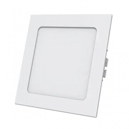 LUMINARIA LED PLAFON LEDBEE EMB. QUAD. 4000K 12W (B.NEUTRO) 17,0CM BIVOLT PC 1