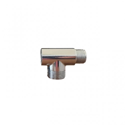 JUNCAO METAL GARDEN AGUA (T) MAQUINA 1/2(M)X3/4(M)X1/2(F) ZM CROM 10840E PC 1 JUNCAO METAL GARDEN AGUA (T) MAQUINA 1/2(M)X3/4(M)X1/2(F) ZM CROM 10840E PC 1