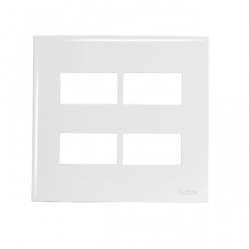 PLACA 4X4 OURO BRANCO FOSCO RADIAL T-22 DISTANTE 1709008 PC 1 PLACA 4X4 OURO BRANCO FOSCO RADIAL T-22 DISTANTE 1709008 PC 1