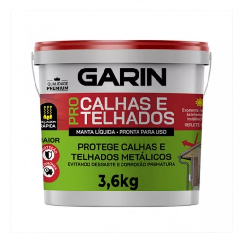 MANTA PROTETIVA PARA CALHAS GARIN 3.6KG BRANCA PC 1