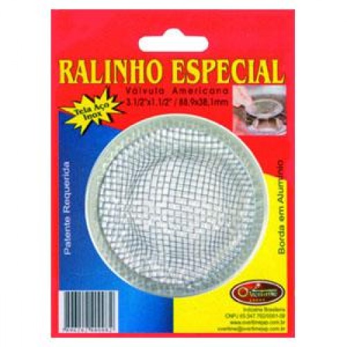 RALINHO INOX 31/2 X 11/2 P/AM.ESPECIAL (OVERTIME) PC 1